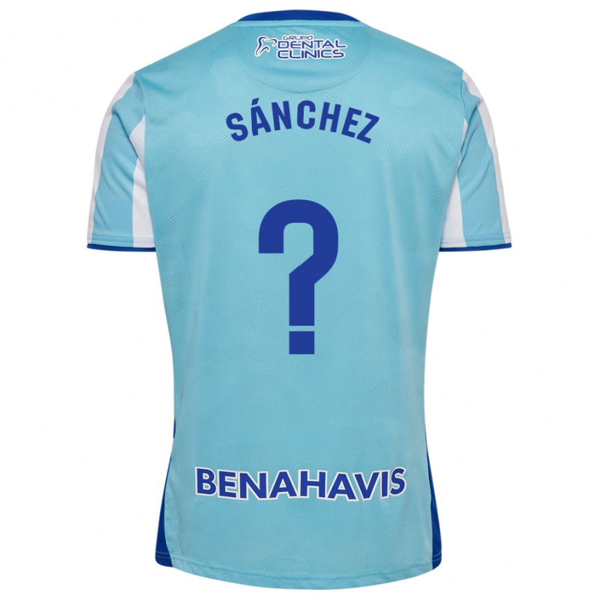 נשים כדורגל Álvaro Sánchez #0 תכלת לבן ג'רזי ביתית 2025/26