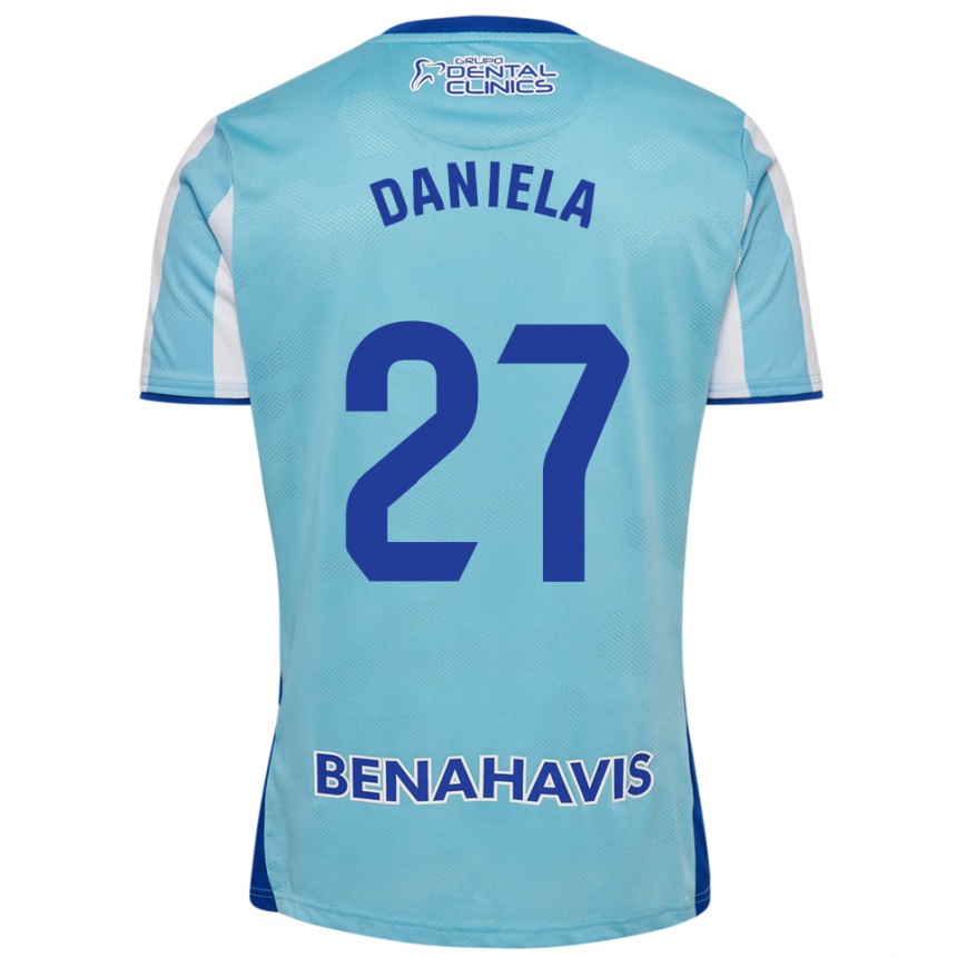 נשים כדורגל Daniela Sáenz Parra #27 תכלת לבן ג'רזי ביתית 2025/26