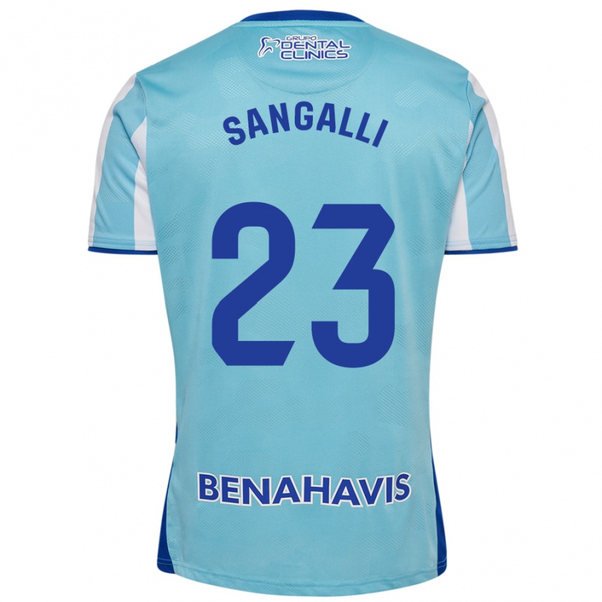 נשים כדורגל לוקה סנגאלי #23 תכלת לבן ג'רזי ביתית 2025/26