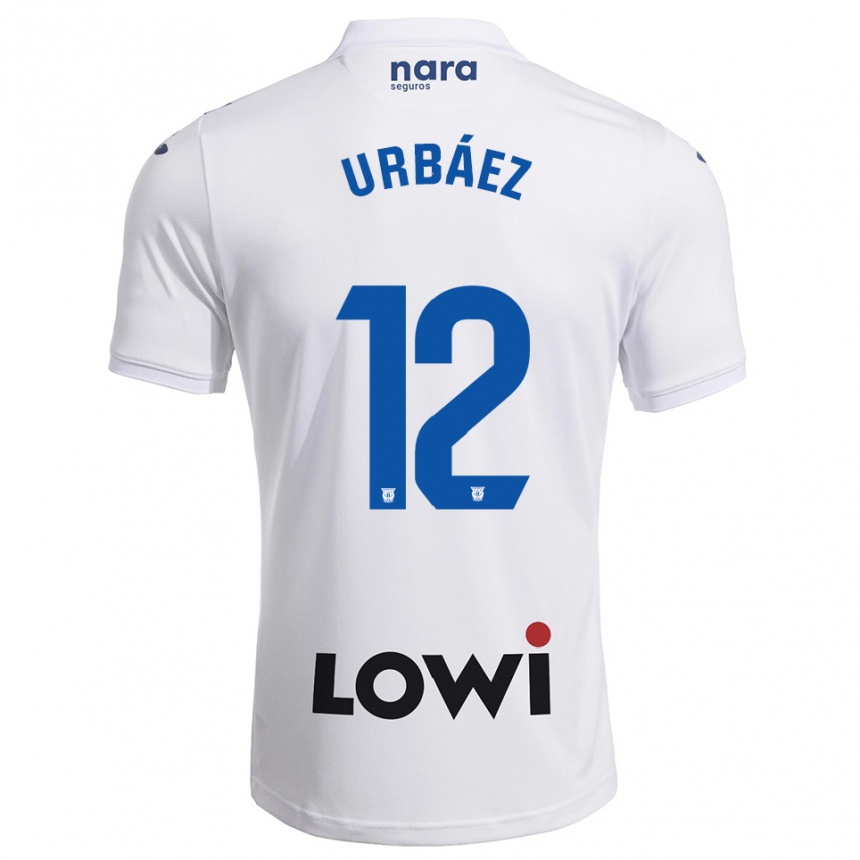 נשים כדורגל ז׳ואאו אורבס #12 לבן נייבי ג'רזי ביתית 2025/26