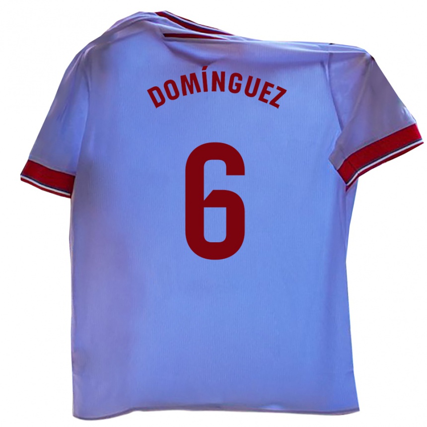 נשים כדורגל Jairo Domínguez #6 לבן אדום ג'רזי ביתית 2025/26