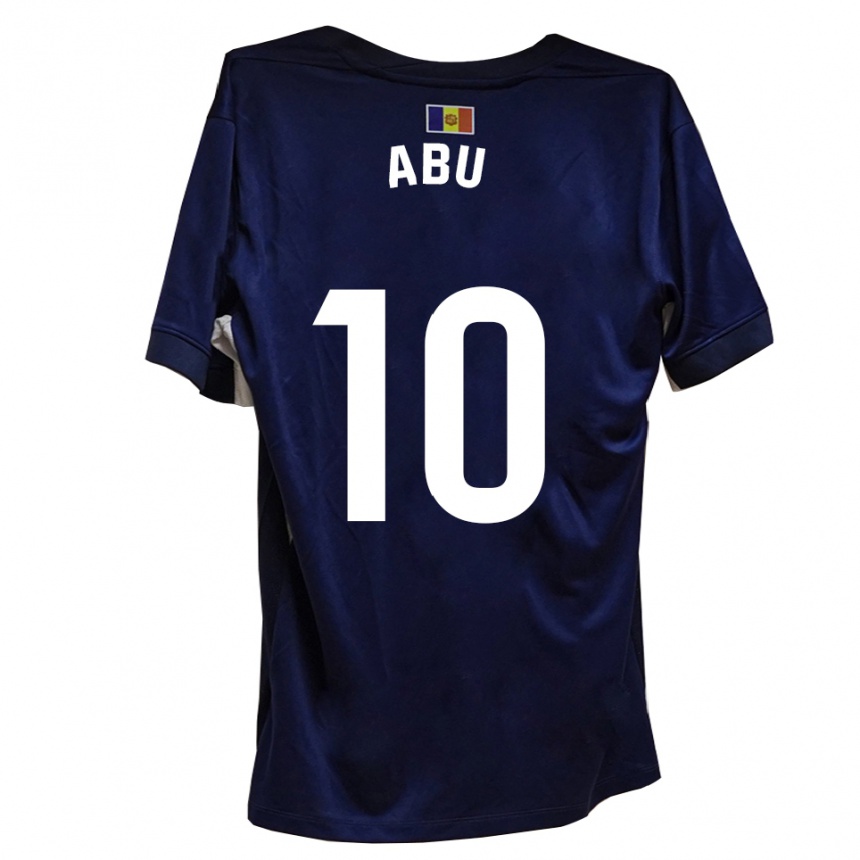 נשים כדורגל Abu #10 כחול לבן ג'רזי ביתית 2025/26
