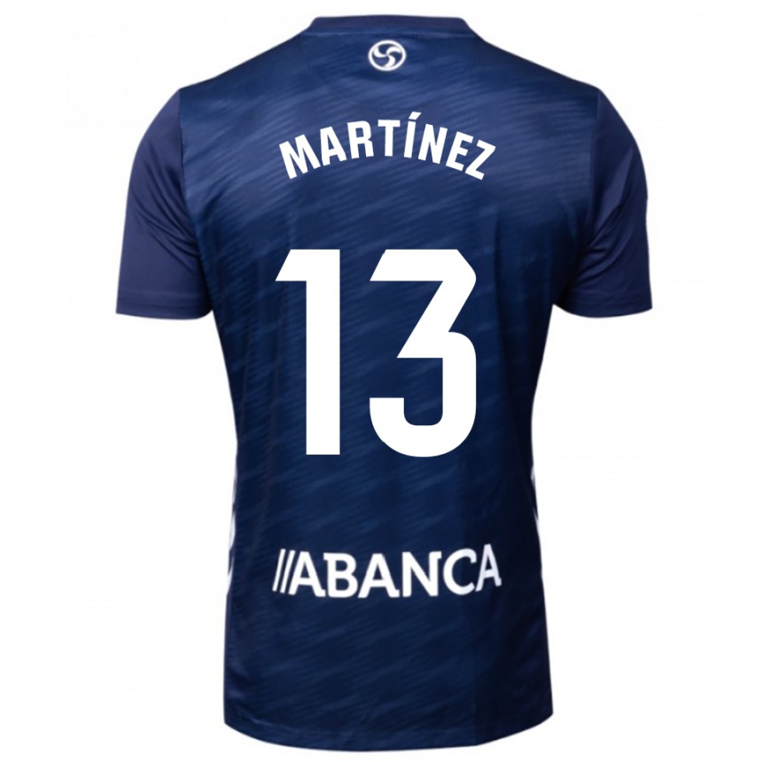 נשים כדורגל Naiara Martínez #13 כחול נייבי לבן הרחק ג'רזי 2025/26