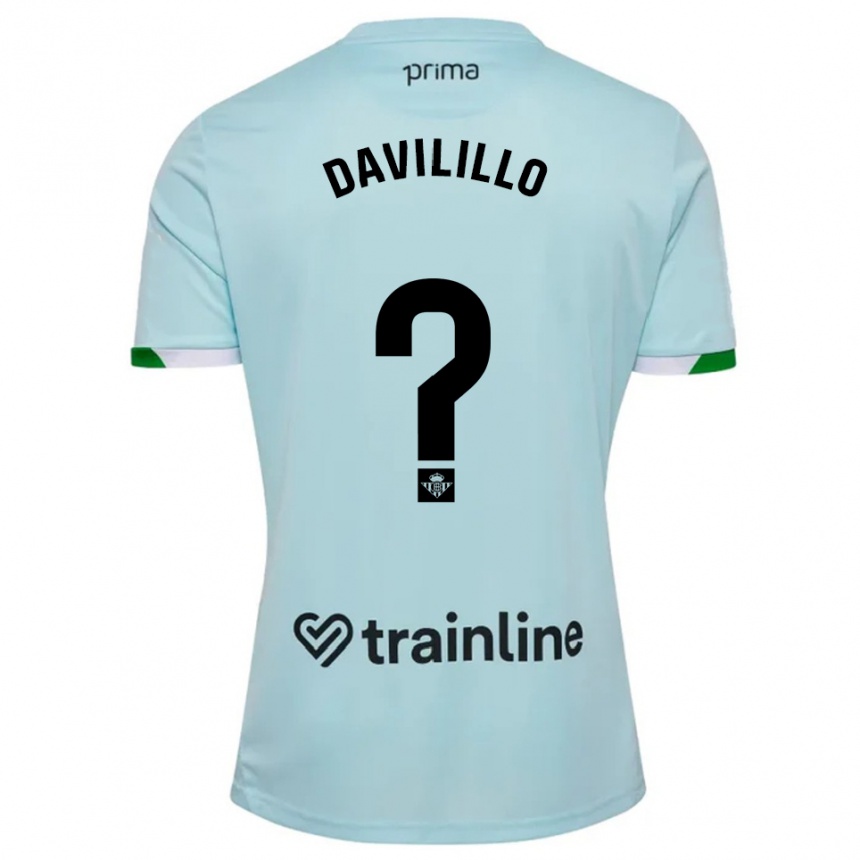נשים כדורגל Davilillo #0 תכלת ירוק הרחק ג'רזי 2025/26
