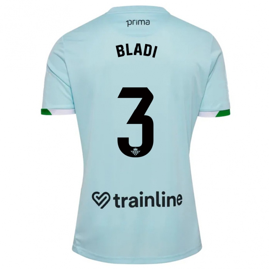 נשים כדורגל Darling Bladi #3 תכלת ירוק הרחק ג'רזי 2025/26