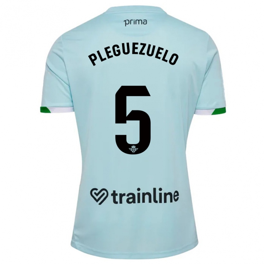 נשים כדורגל גזבייה פלגזואלו סלווה #5 תכלת ירוק הרחק ג'רזי 2025/26