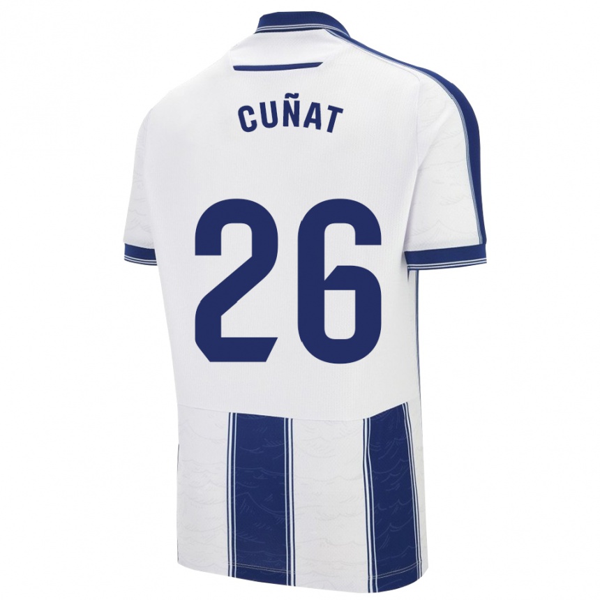 נשים כדורגל פבלו קנאט #26 כחול נייבי לבן הרחק ג'רזי 2025/26