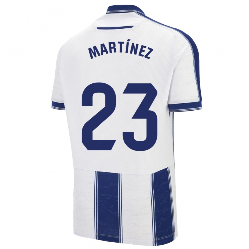 נשים כדורגל Pablo Martínez #23 כחול נייבי לבן הרחק ג'רזי 2025/26