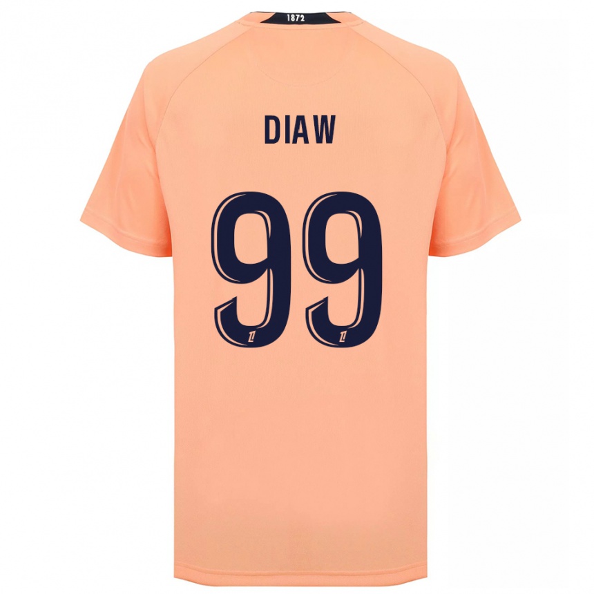 נשים כדורגל מורי דיאו #99 כתום כחול הרחק ג'רזי 2025/26