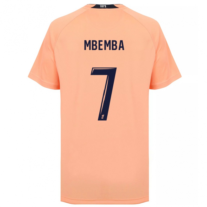 נשים כדורגל Abdallah Mbemba #7 כתום כחול הרחק ג'רזי 2025/26