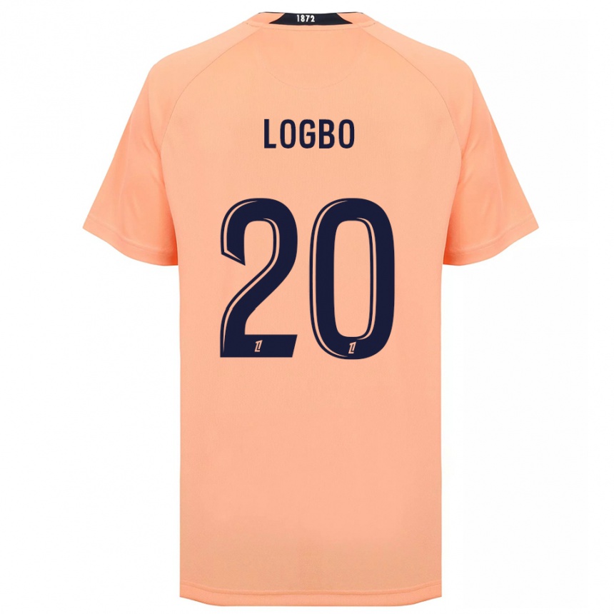 נשים כדורגל Andy Logbo #20 כתום כחול הרחק ג'רזי 2025/26