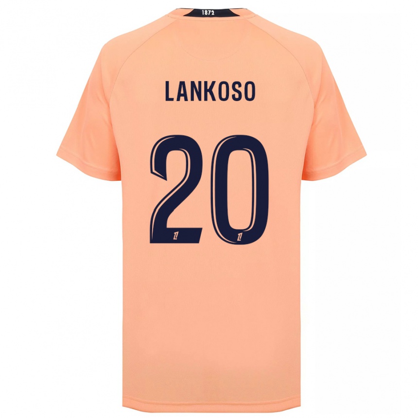 נשים כדורגל Lenny Lankoso #20 כתום כחול הרחק ג'רזי 2025/26