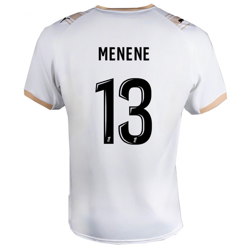 נשים כדורגל מיונג מנין #13 לבן שחור הרחק ג'רזי 2025/26 נשים כדורגל מיונג מנין #13 לבן שחור הרחק ג'רזי 2025/26