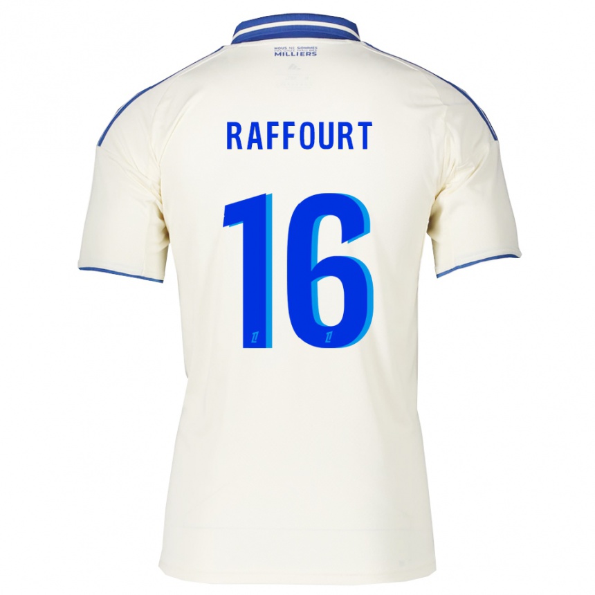 נשים כדורגל Timéo Raffourt #16 שמפניה כחול הרחק ג'רזי 2025/26