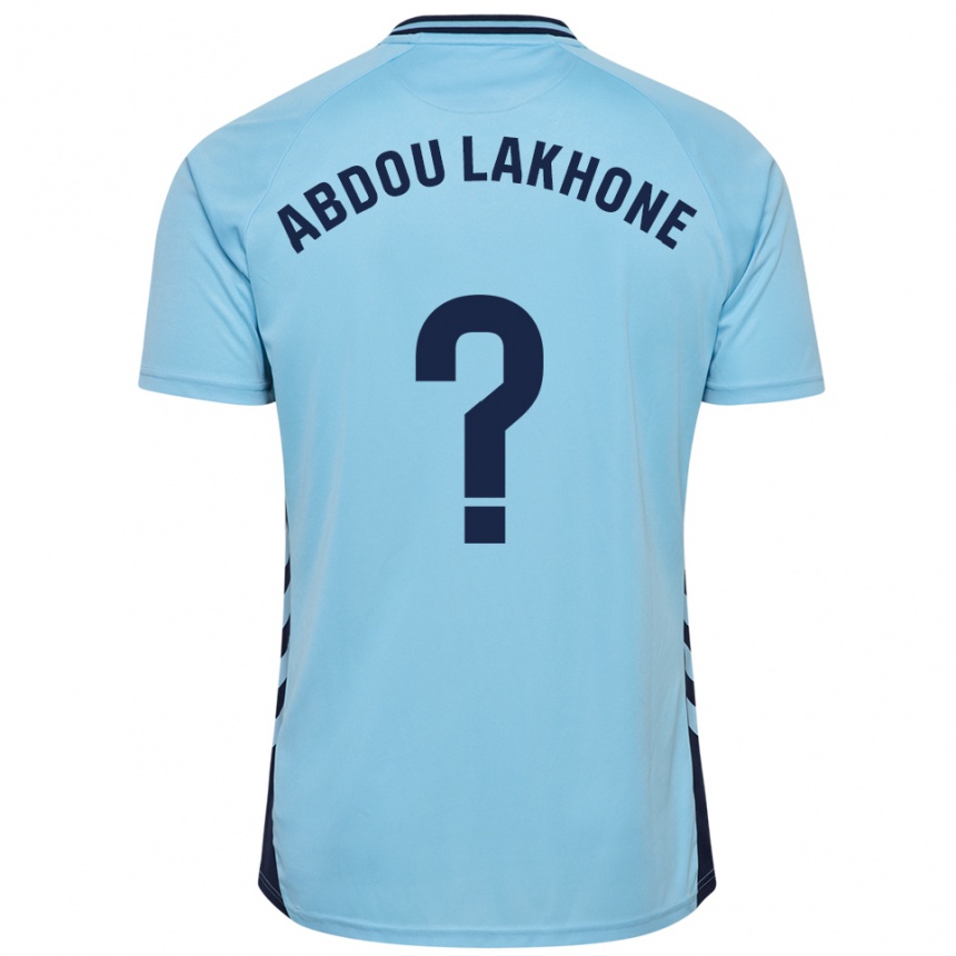 נשים כדורגל Pape Abdou Lakhone #0 תכלת הרחק ג'רזי 2025/26