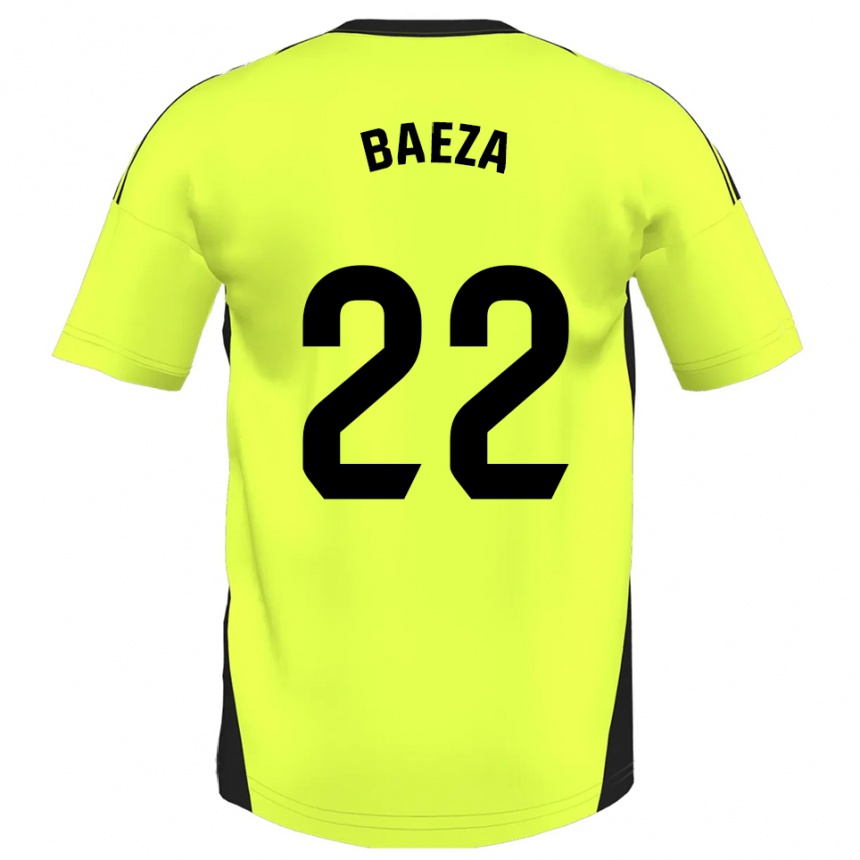 נשים כדורגל מיגל באיזה #22 צהוב פלואורסצנטי הרחק ג'רזי 2025/26