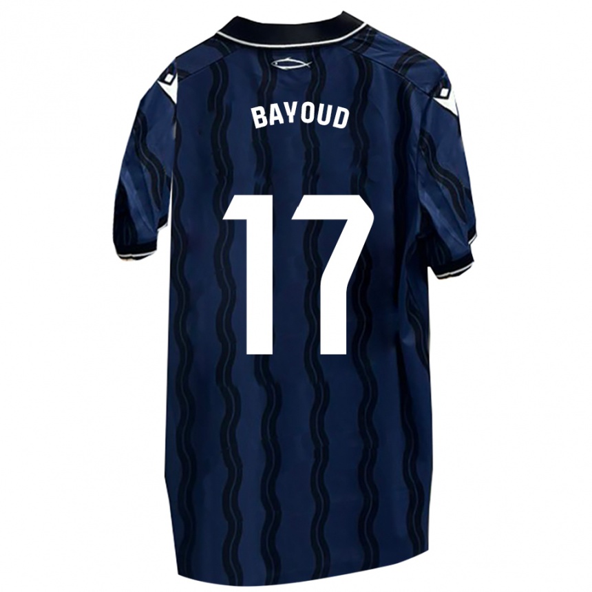 נשים כדורגל טאופק באיוד מוחמד #17 כחול כהה שחור הרחק ג'רזי 2025/26