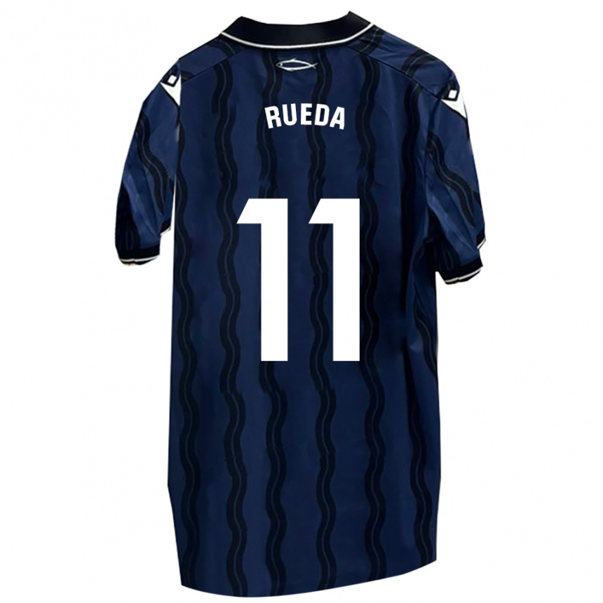 נשים כדורגל אדריאן רואדה קולונגה #11 כחול כהה שחור הרחק ג'רזי 2025/26