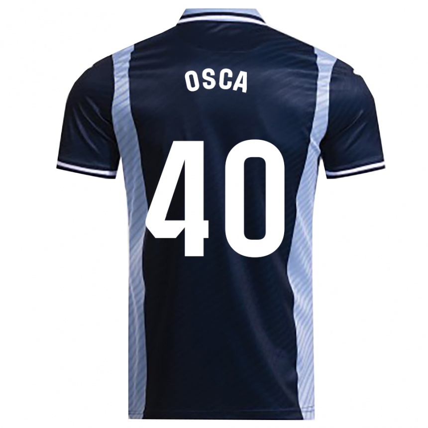 נשים כדורגל כריסטיאן אוסקה ולירו #40 כחול נייבי תכלת הרחק ג'רזי 2025/26