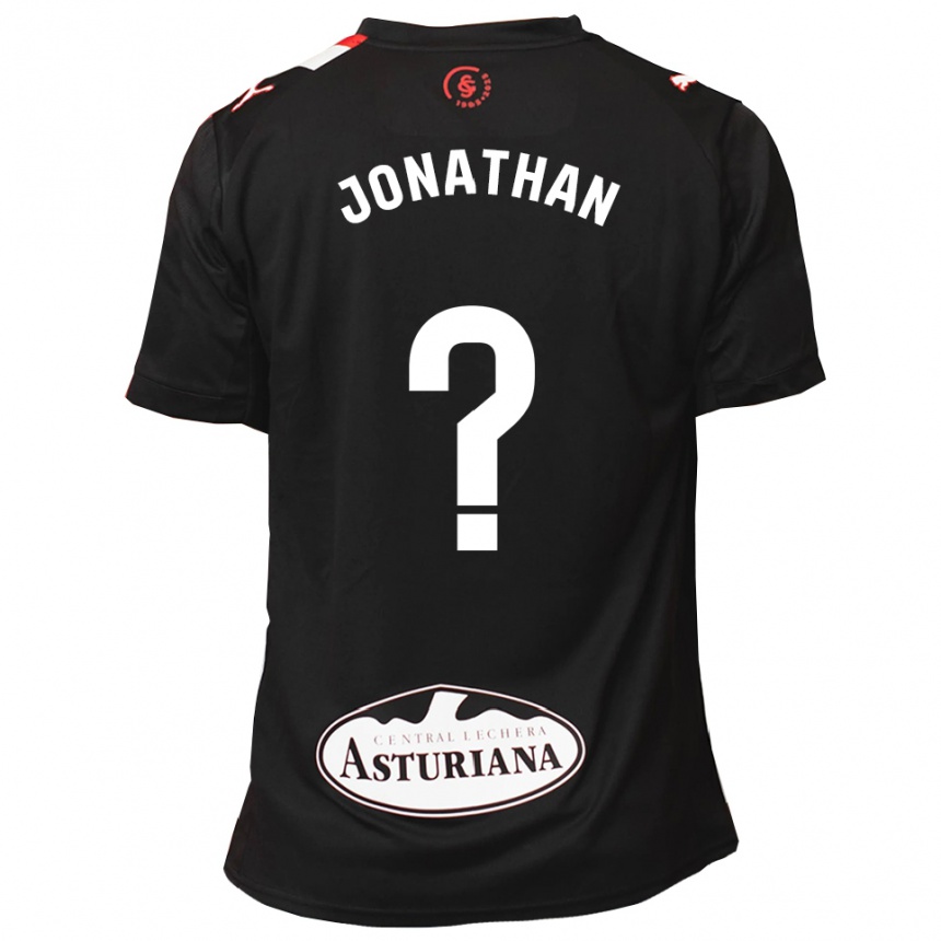 נשים כדורגל Jonathan Sánchez #0 שחור לבן הרחק ג'רזי 2025/26