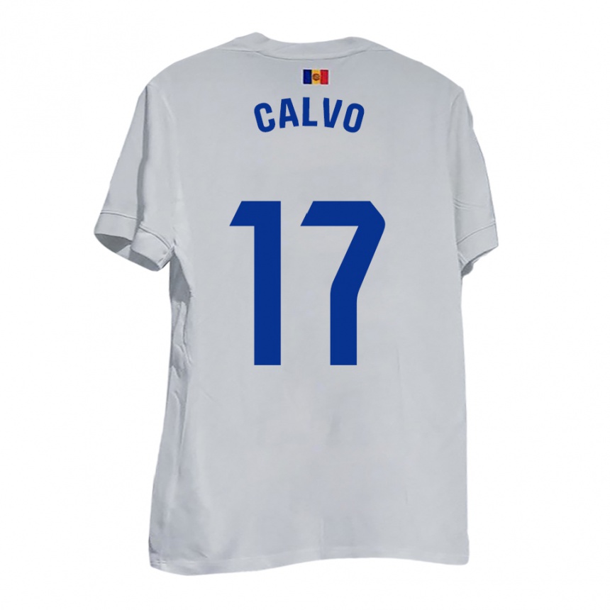 נשים כדורגל אלכס קאלבו #17 לבן צהוב כחול הרחק ג'רזי 2025/26