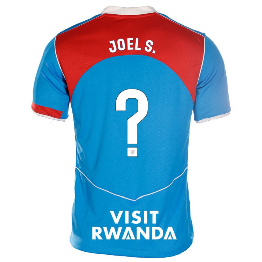 נשים כדורגל Joel Sánchez #0 כחול לבן ג'רזי קיט שלישי 2025/26