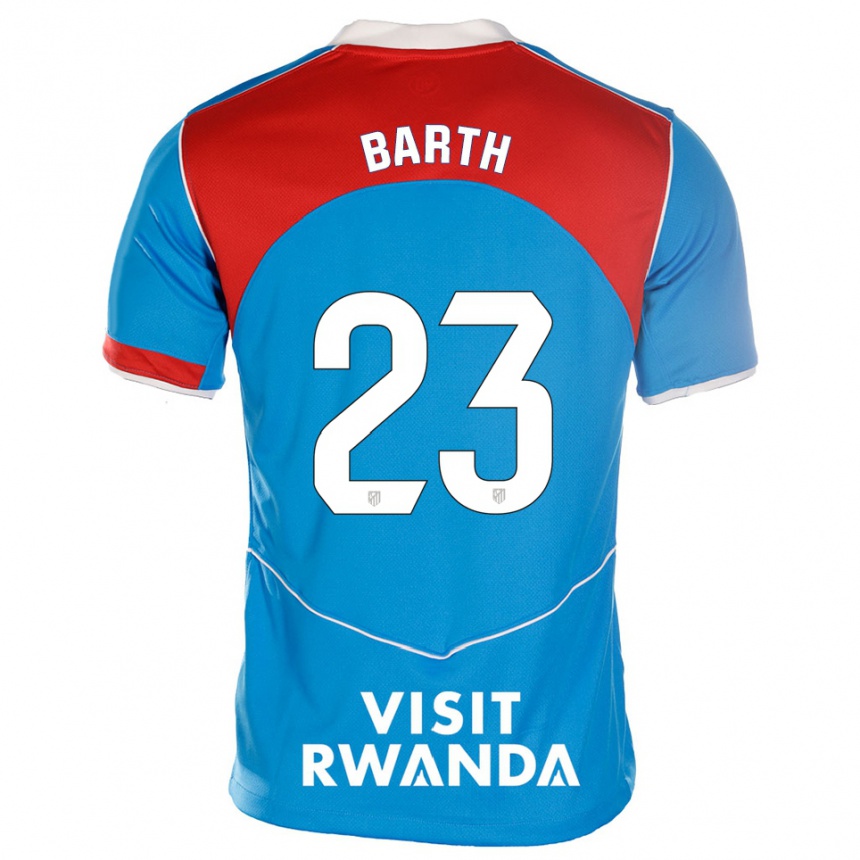 נשים כדורגל מרלה בארת #23 כחול לבן ג'רזי קיט שלישי 2025/26