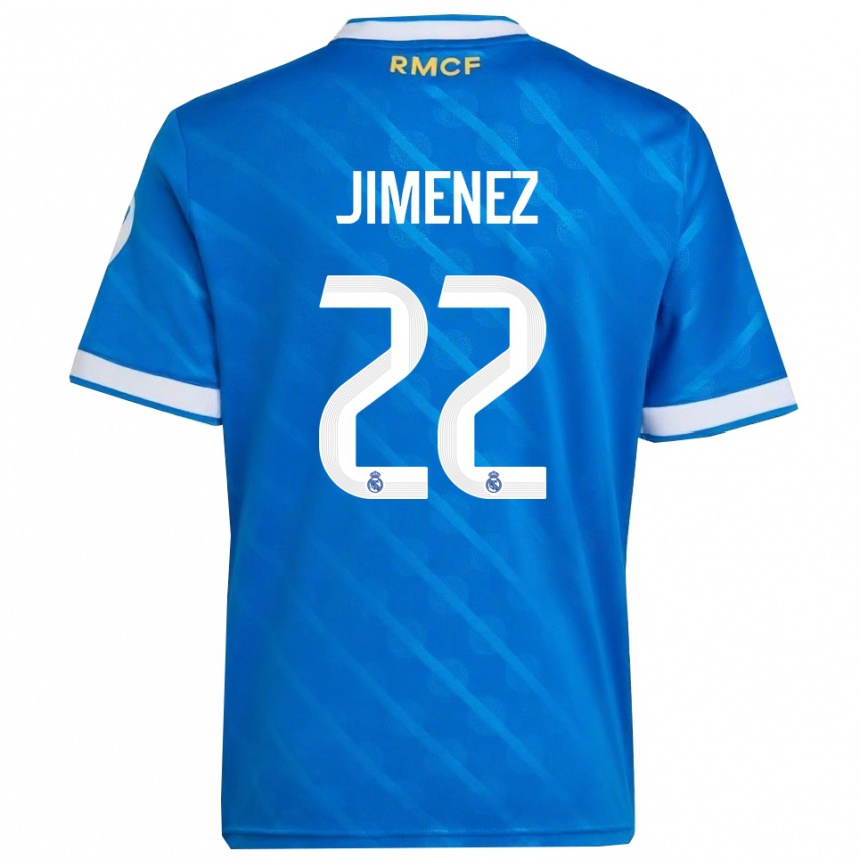 נשים כדורגל דיוויד חימנז #22 כחול לבן ג'רזי קיט שלישי 2025/26