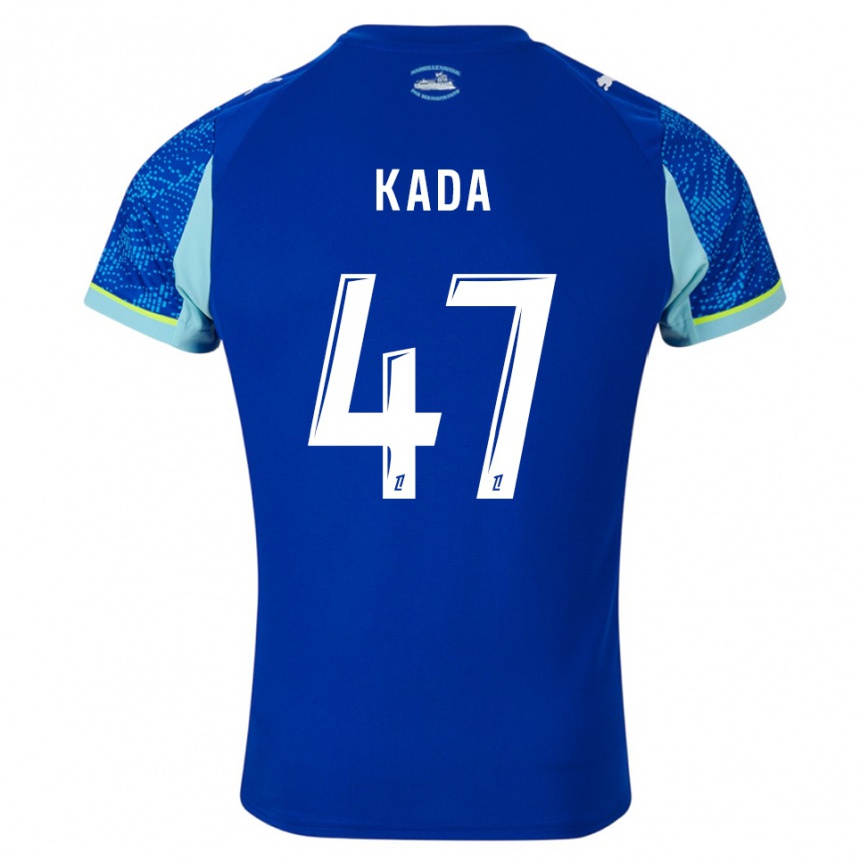 נשים כדורגל יואקים קאדה #47 תכלת לבן ג'רזי קיט שלישי 2025/26