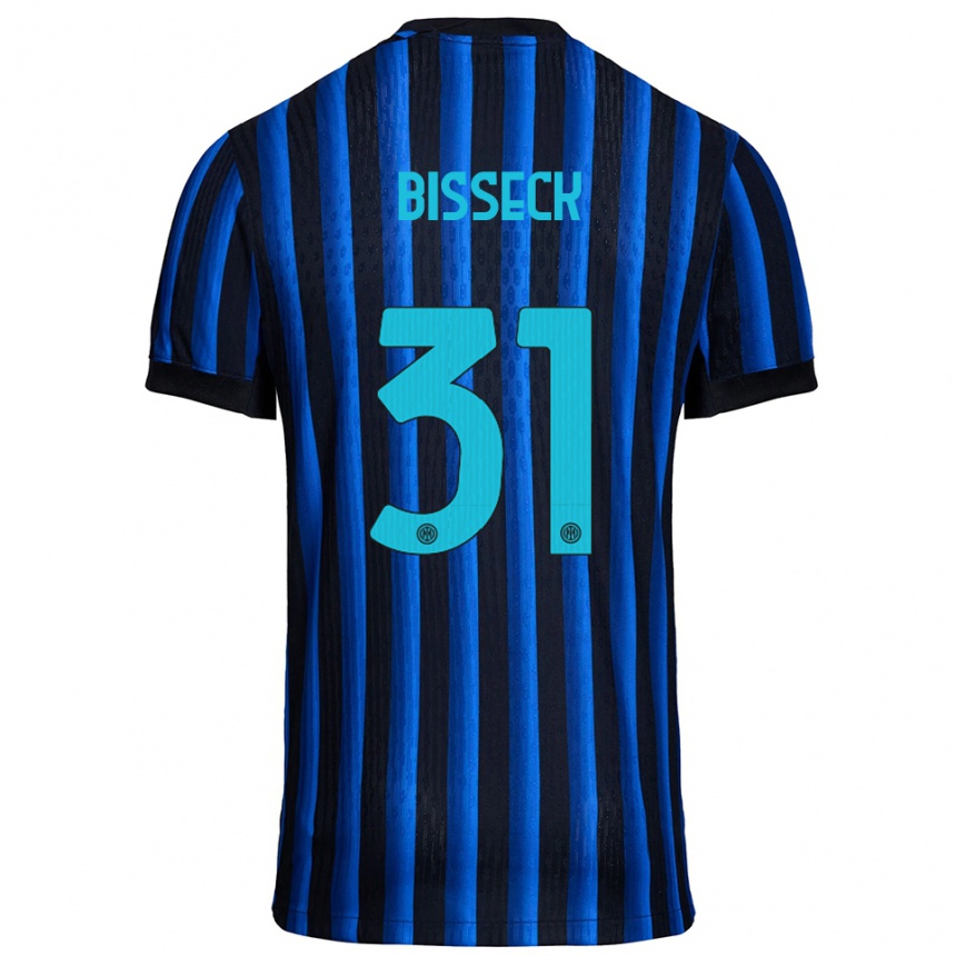ילדים כדורגל יאן אורל ביסק #31 שחור כחול ג'רזי ביתית 2025/26