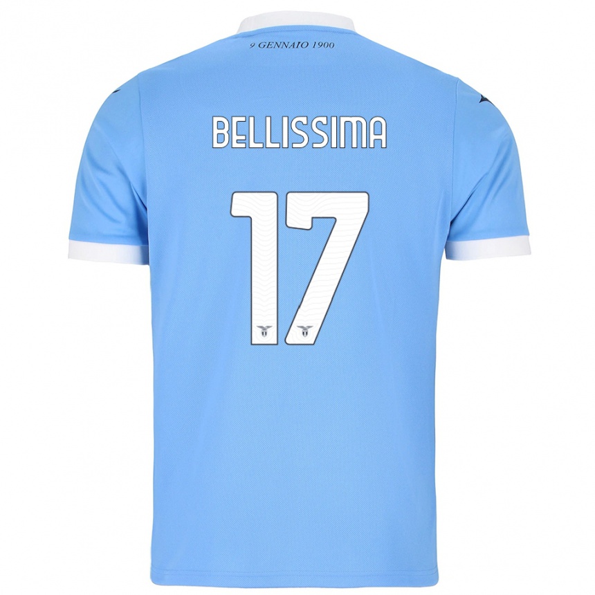 ילדים כדורגל Renato Bellissima #17 תכלת לבן ג'רזי ביתית 2025/26