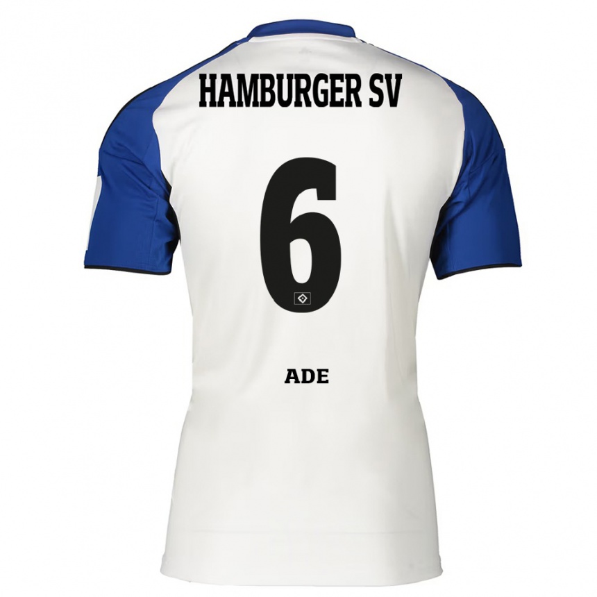 ילדים כדורגל ג'רמי עד #6 לבן כחול ג'רזי ביתית 2025/26 ילדים כדורגל ג'רמי עד #6 לבן כחול ג'רזי ביתית 2025/26