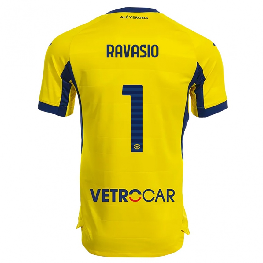 ילדים כדורגל מנואל רבסיו #1 צהוב נייבי הרחק ג'רזי 2025/26