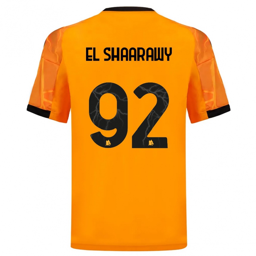 ילדים כדורגל סטפן שעראווי #92 כתום שחור הרחק ג'רזי 2025/26