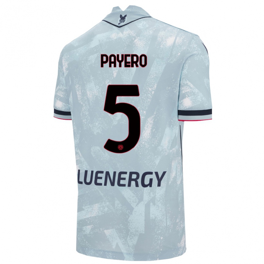 ילדים כדורגל מרטין פיירו #5 תכלת שחור הרחק ג'רזי 2025/26