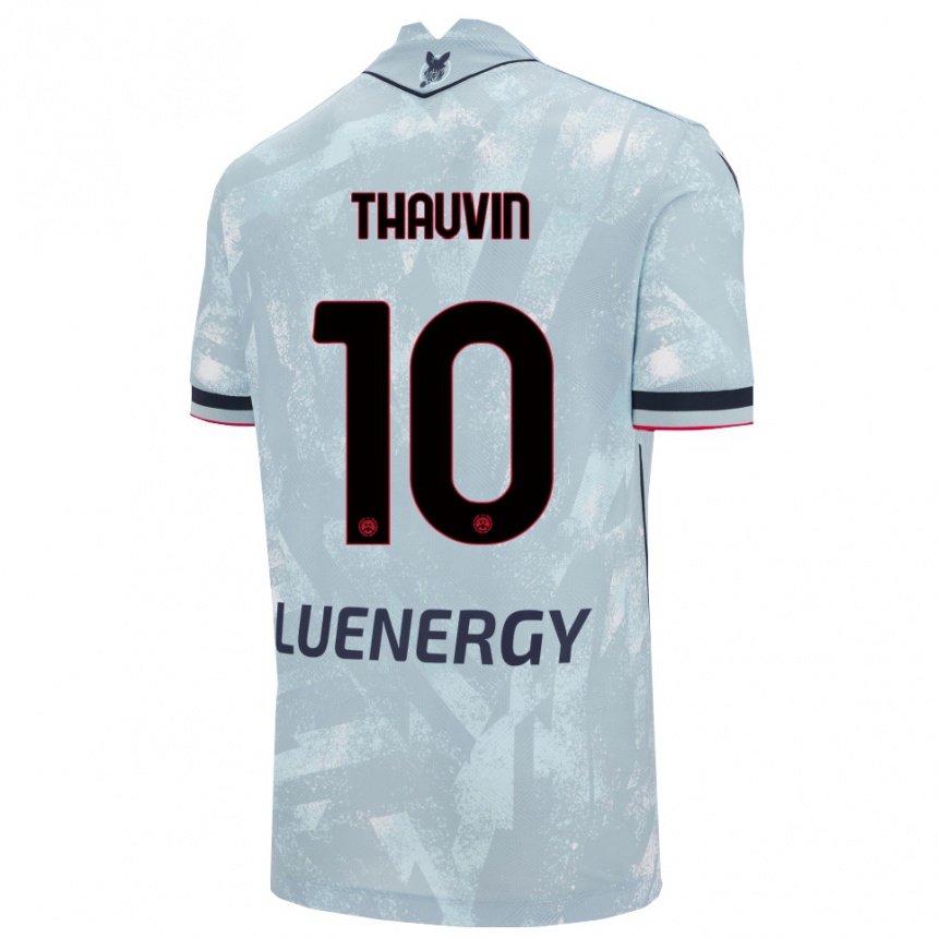 ילדים כדורגל גונסאלו אסטבס #10 תכלת שחור הרחק ג'רזי 2025/26