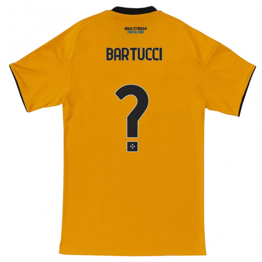 ילדים כדורגל Manuel Bartucci #0 כתום כחול הרחק ג'רזי 2025/26