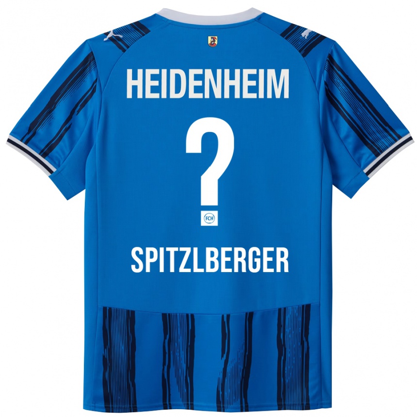 ילדים כדורגל Tyler Spitzlberger #0 כחול נייבי הרחק ג'רזי 2025/26