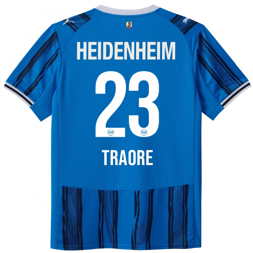 ילדים כדורגל Omar Traoré #23 כחול נייבי הרחק ג'רזי 2025/26