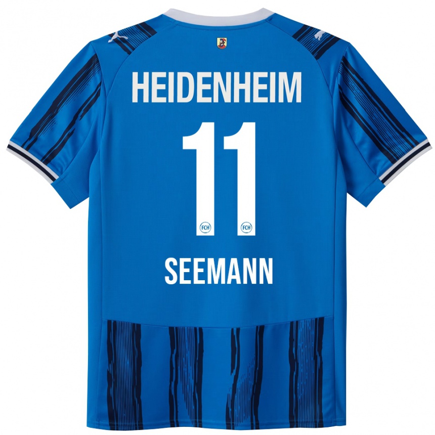 ילדים כדורגל Maria Seemann #11 כחול נייבי הרחק ג'רזי 2025/26