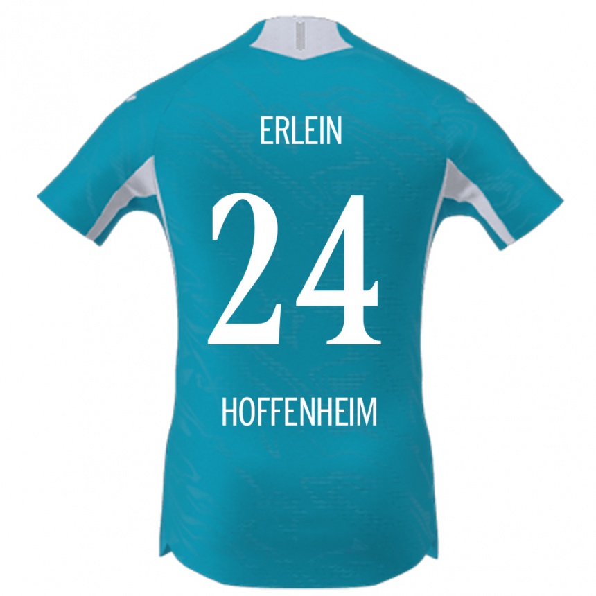 ילדים כדורגל Luca Erlein #24 תכלת הרחק ג'רזי 2025/26