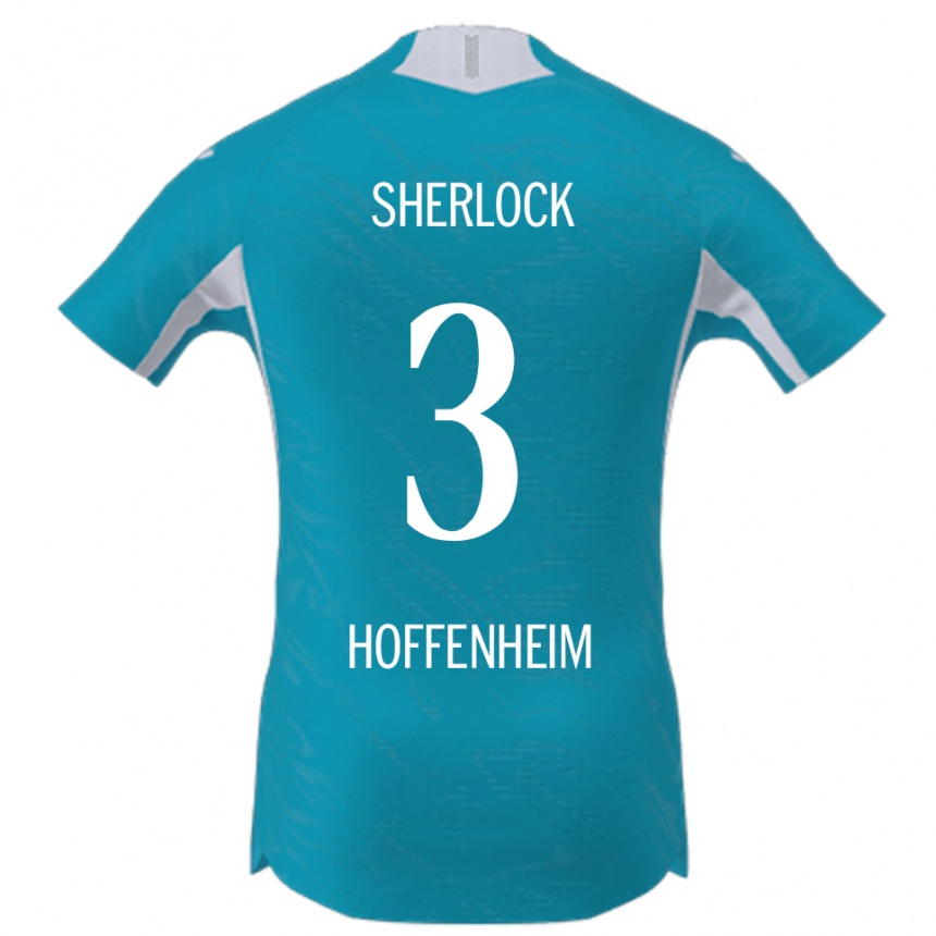 ילדים כדורגל Finn Sherlock #3 תכלת הרחק ג'רזי 2025/26