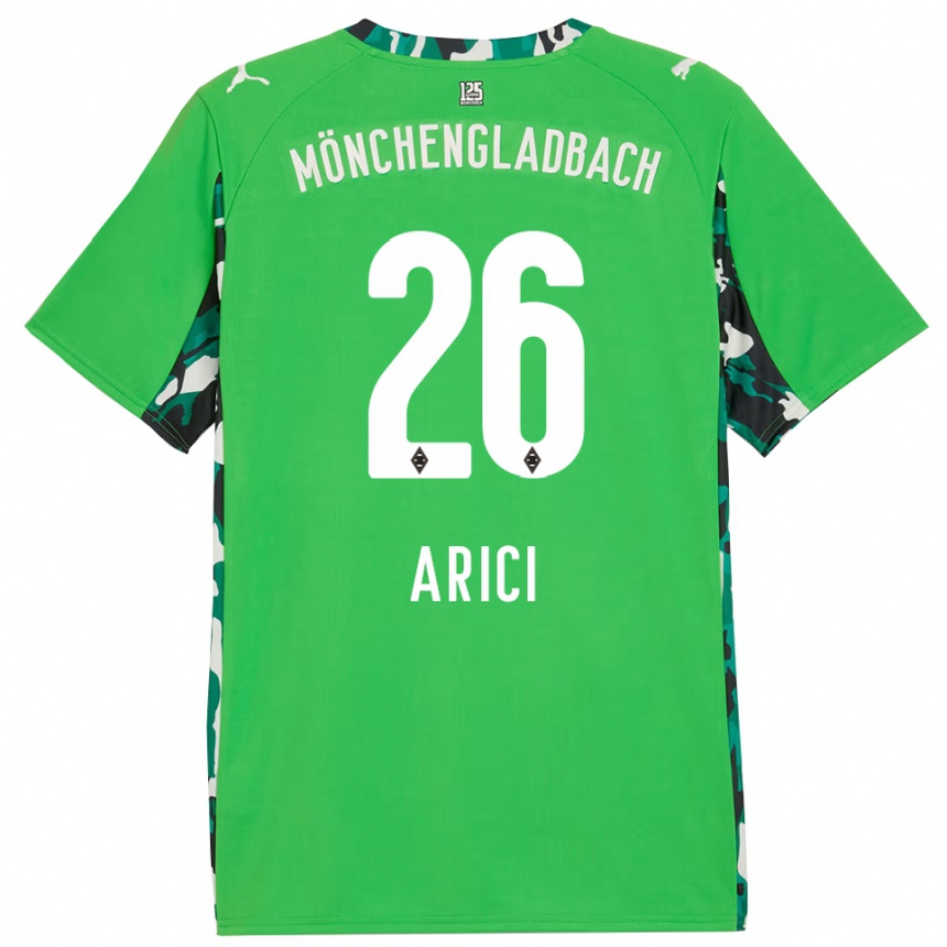 ילדים כדורגל Maresa Arici #26 ירוק שחור הרחק ג'רזי 2025/26