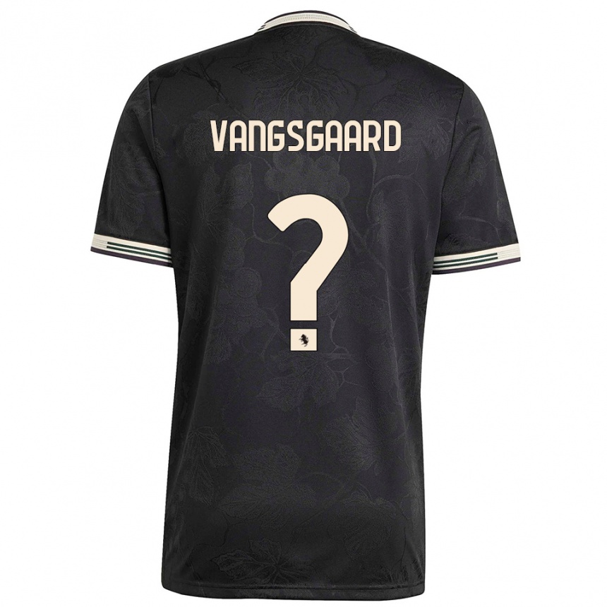 ילדים כדורגל אמאלי ואנגסגארד #0 שחור לבן ירוק ג'רזי קיט שלישי 2025/26