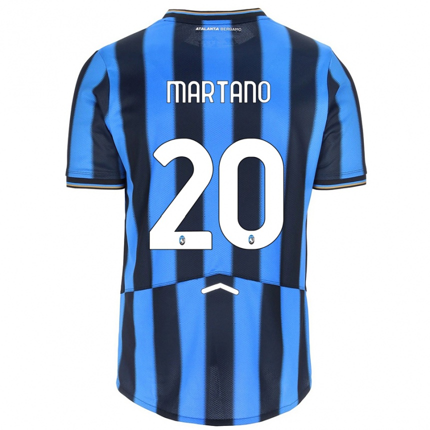 גברים כדורגל Aldo Martano #20 תכלת שחור ג'רזי ביתית 2025/26