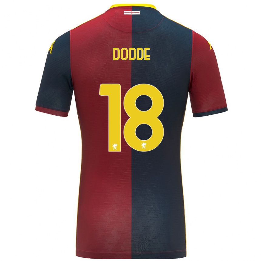 גברים כדורגל פיליפו דודה #18 אדום כחול מלכותי ג'רזי ביתית 2025/26 גברים כדורגל פיליפו דודה #18 אדום כחול מלכותי ג'רזי ביתית 2025/26
