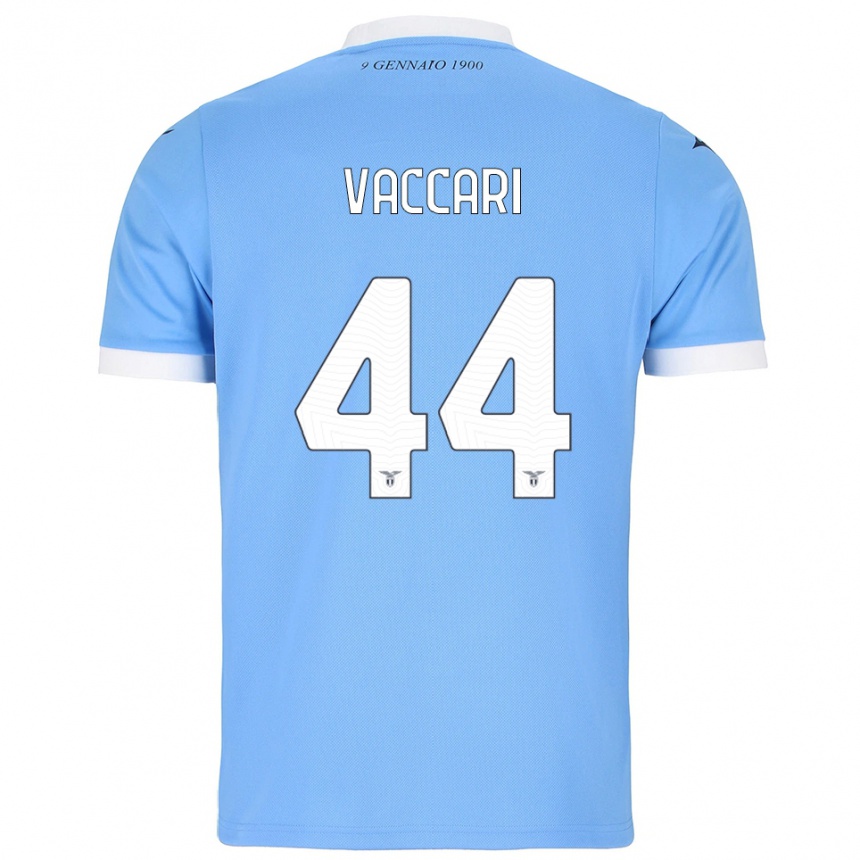 גברים כדורגל Flavia Vaccari #44 תכלת לבן ג'רזי ביתית 2025/26