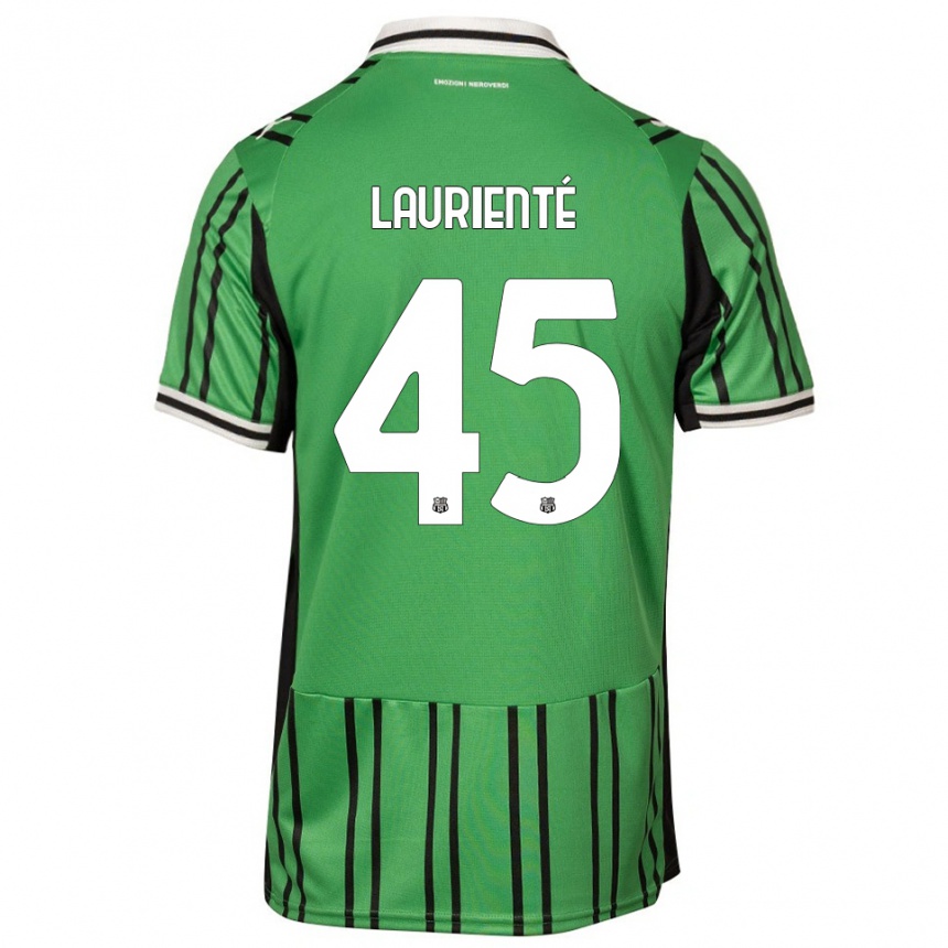 גברים כדורגל ארמאנד לוריינטה #45 ירוק שחור ג'רזי ביתית 2025/26