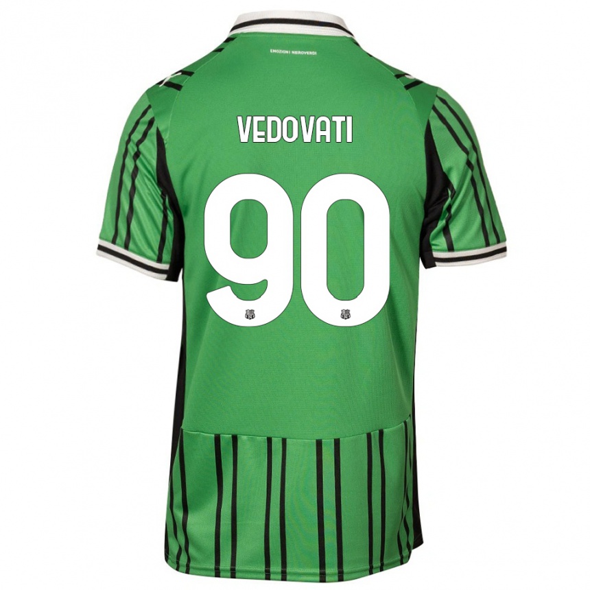 גברים כדורגל גבריאל ודובאטי #90 ירוק שחור ג'רזי ביתית 2025/26