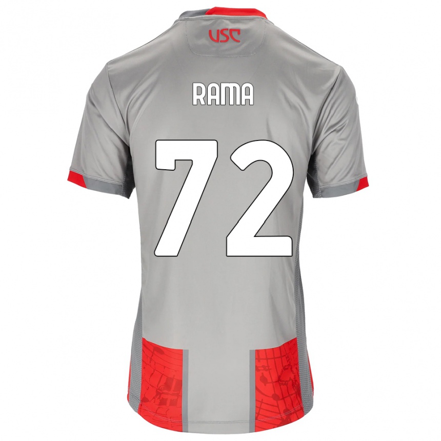 גברים כדורגל Alex Rama #72 אדום אפור ג'רזי ביתית 2025/26